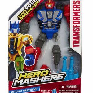 Transformers Hero Mashers AUTOBOT HEATWAVE SEALED w *BOX DAMAGE*